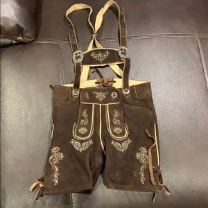 Genuine Leather Leiderhosen Youth Small
